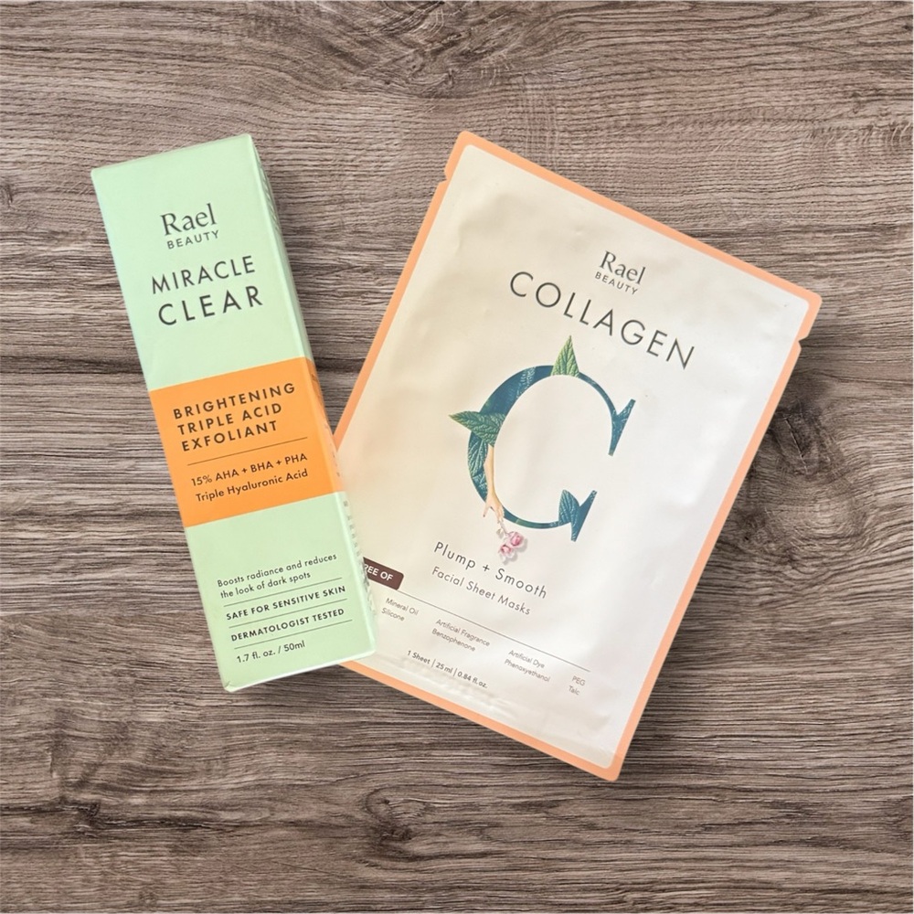 RAEL BEAUTY Mircale Clear + Collagen Mask
